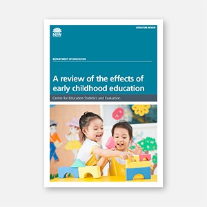 literature review on preschool education