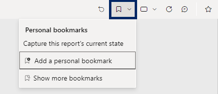 Screenshot of how to bookmark filters