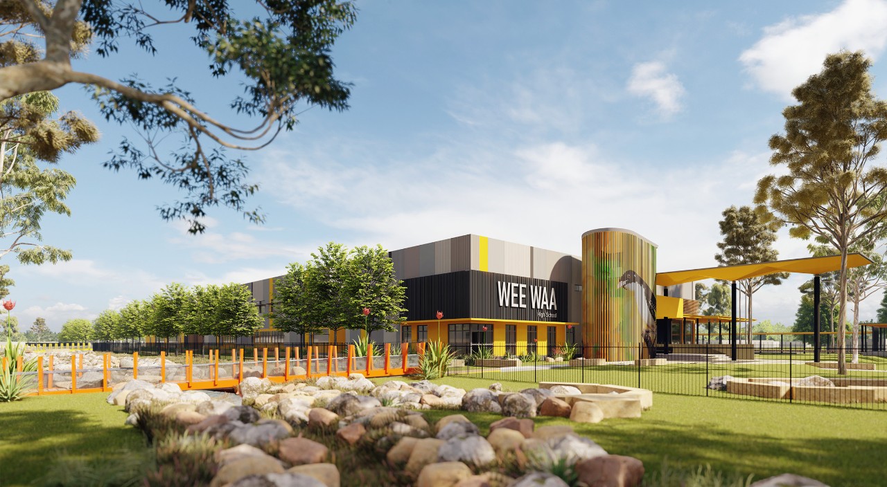 Image of the new Wee Waa High School