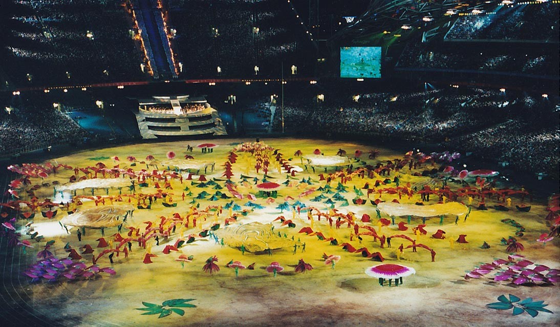 Photo from the opening ceremony performances