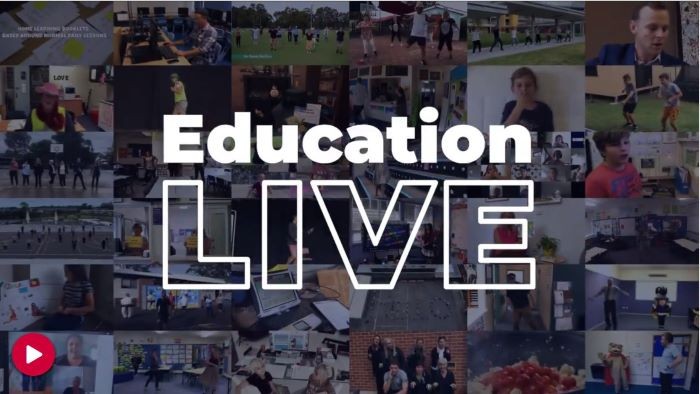 Education live home screen