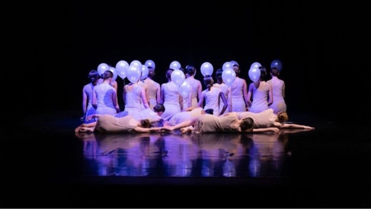 Dancers on a stage.