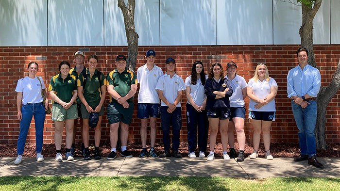 Students from schools in Western NSW who participated in the Future of Agriculture workshops.