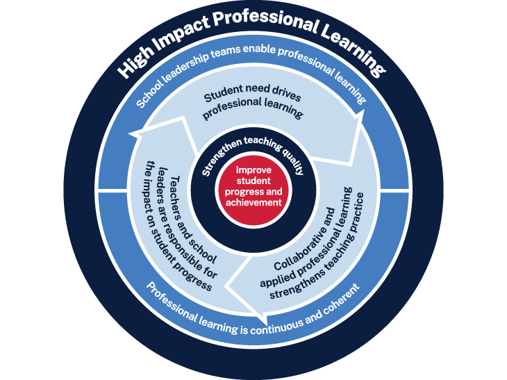 What is high impact professional learning?