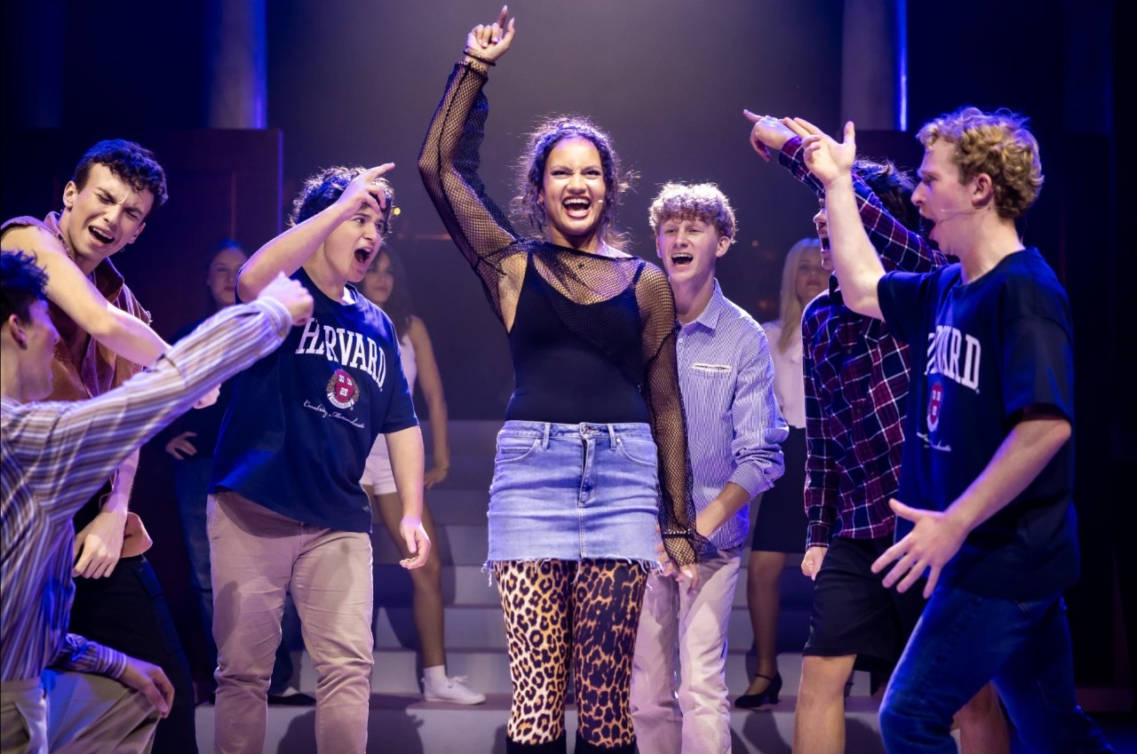 Newtown High School of Performing students production of Legally Blonde