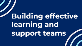 Building Effective Learning and Support Teams