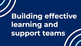 Building Effective Learning and Support Teams