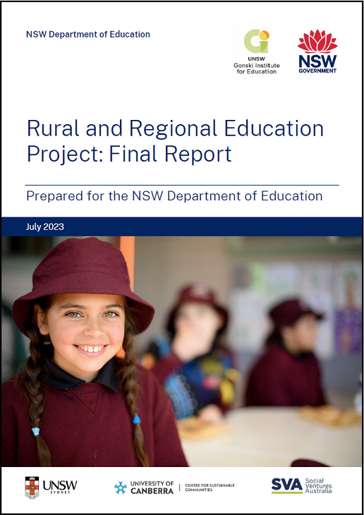 Thumbnail of Rural and Regional Education Project Final Report cover